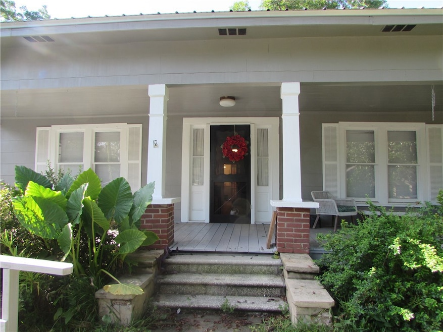 The front porch welcomes you to this classic home.
