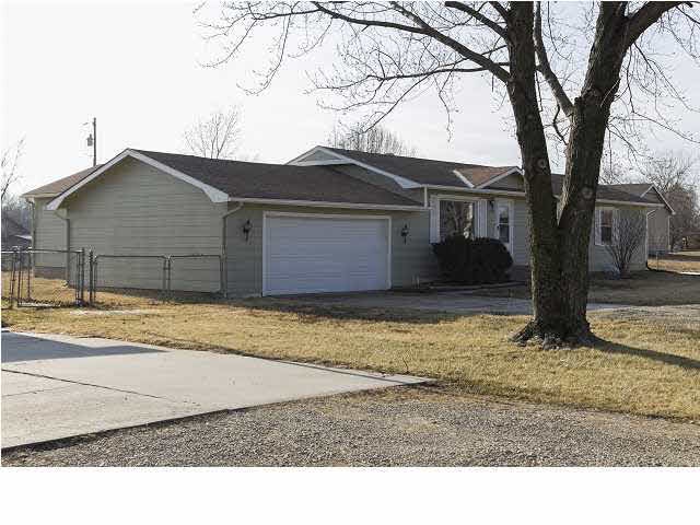 front of the house