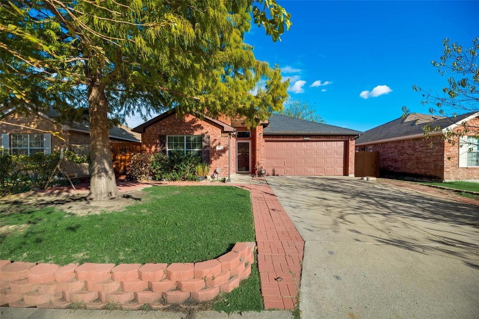 Ranch-style house with a garage