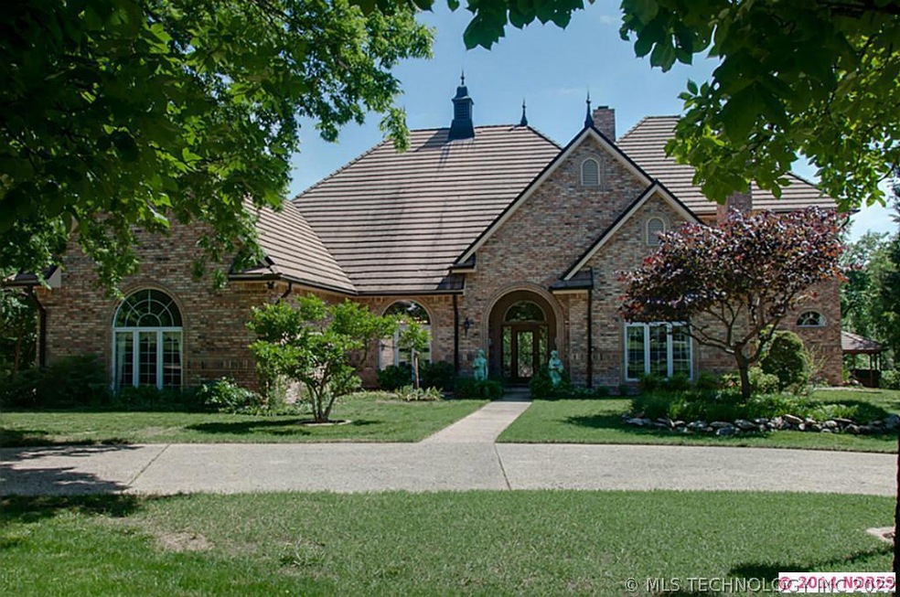 Charming French home nestled in park like setting