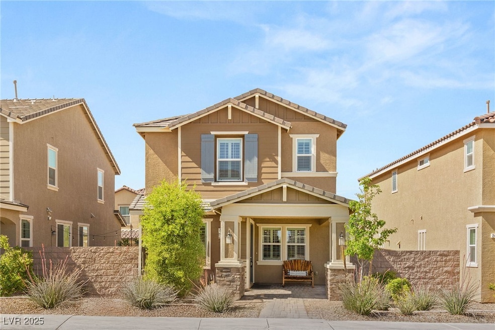 Craftsman-style home with covered porch