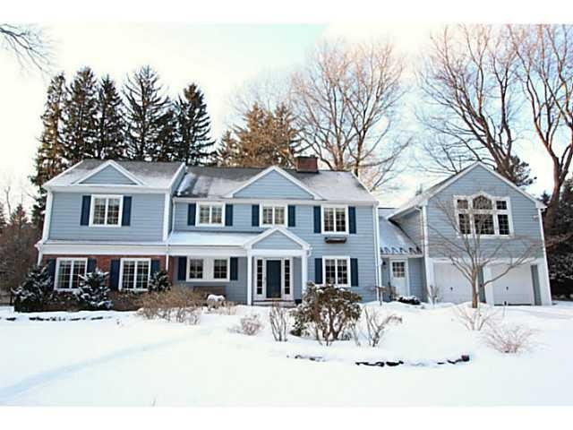 Exterior Front Beautiful Colonial w/Fiber Cement S