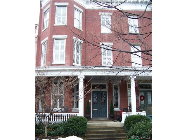 Welcome to 1819 West Grace Street!  The front porch welcomes you into this historic  three story home.