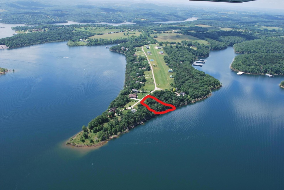 Lakefront lot