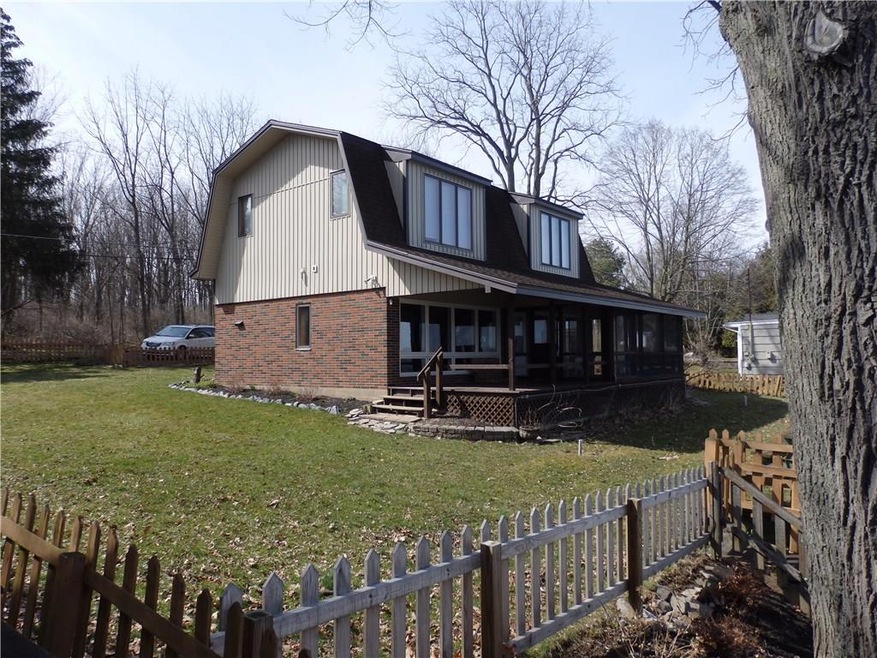 ~ Fully Fenced Yard,  Deck Across Entire Back Of H