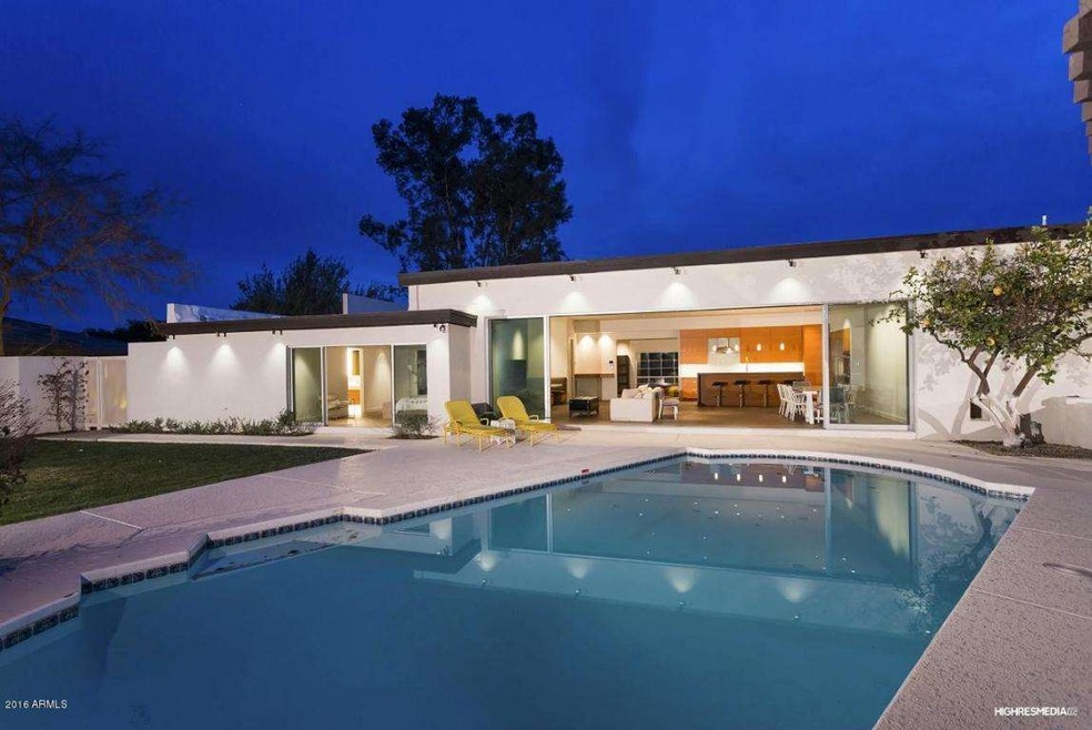Sparkling pool
