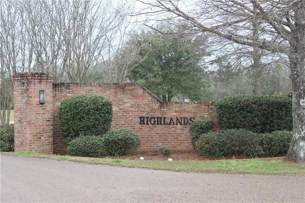 Entrance to subdivision