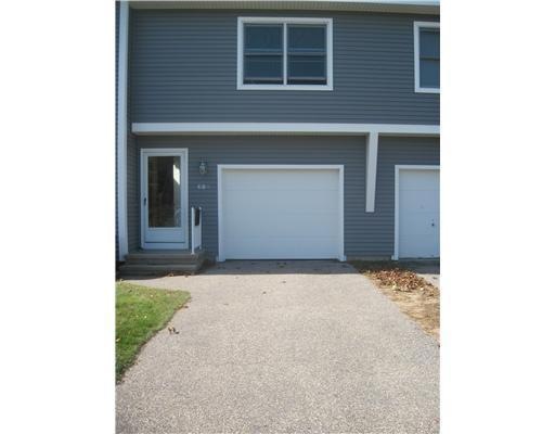 Exterior Front. New Garage door