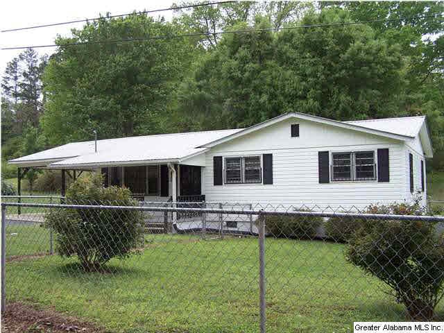 Front view of house