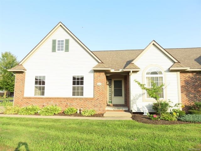 End unit, 1 story ranch w/ full basement, 2 car at