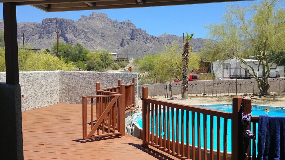 Deck and pool