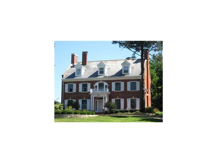 Front Exterior. All brick exterior on this grand b