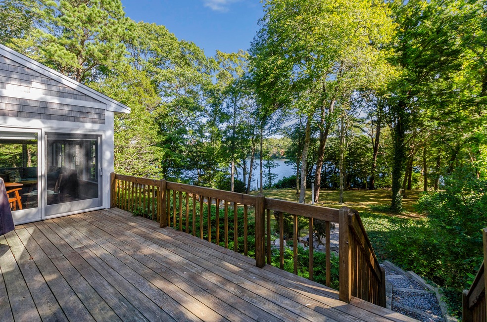 Deck Overlooking Pond