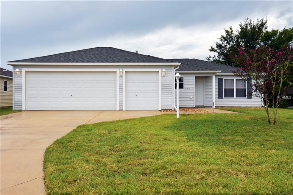 Ready for its new owners. Added golf cart garage!