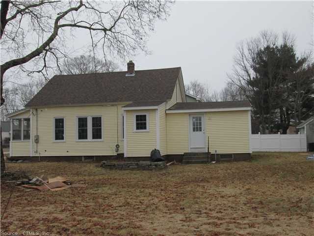 Exterior Front. NEW roof,vinyl,windows and door!