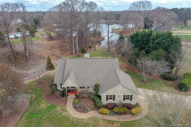 Lakefront home with walk-out partially finished ba