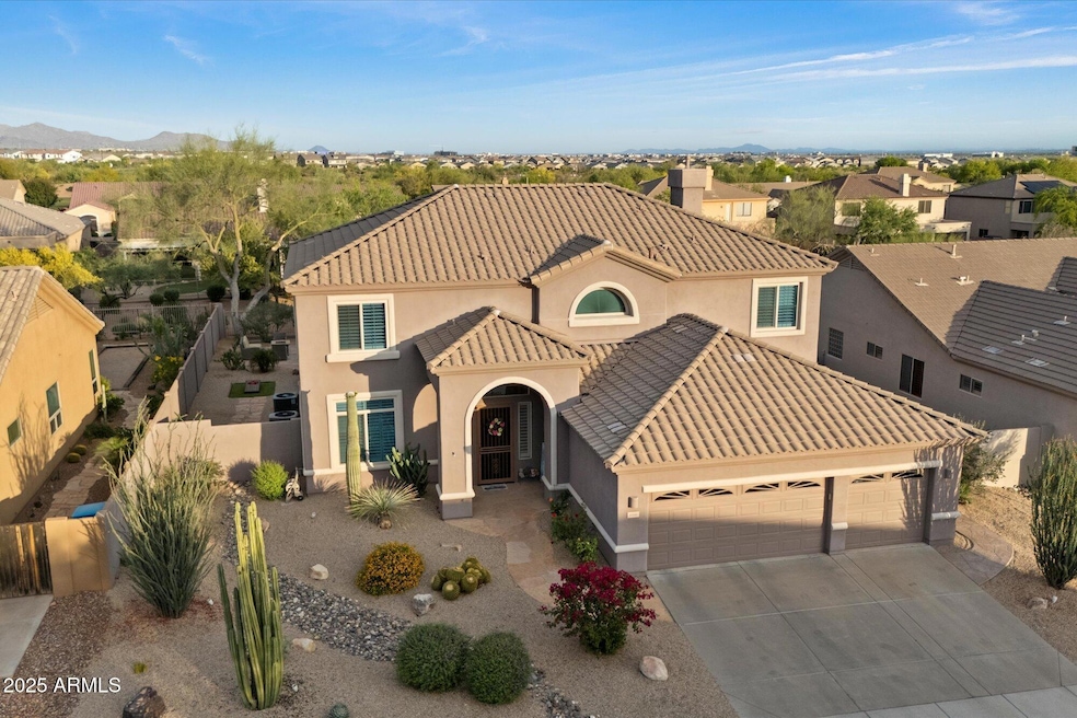 Beautiful desert landscaping