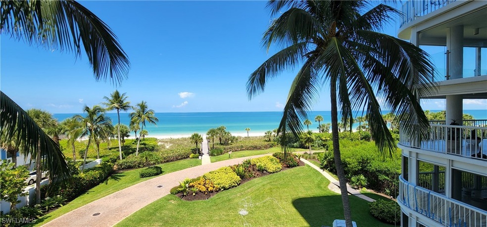 View Of Beach & Gulf