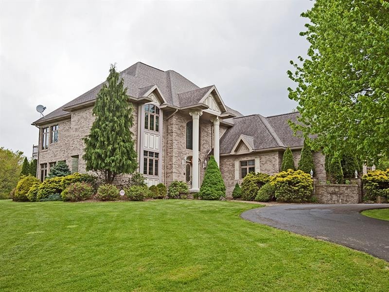 Situated on almost 18 private acres.  Governor's d