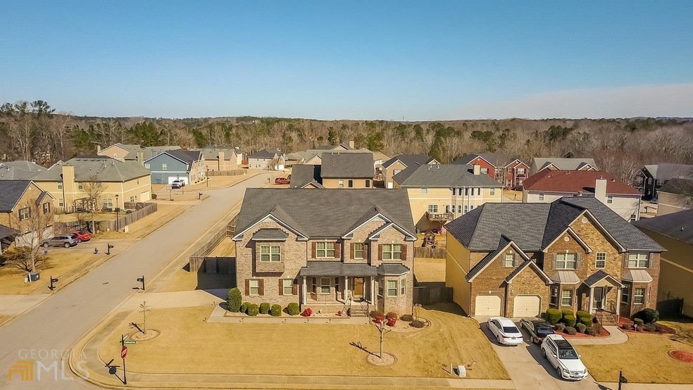 Aerial View of Front Elevation