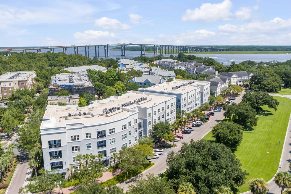 Aerial View Facing Seven Farms Dr.