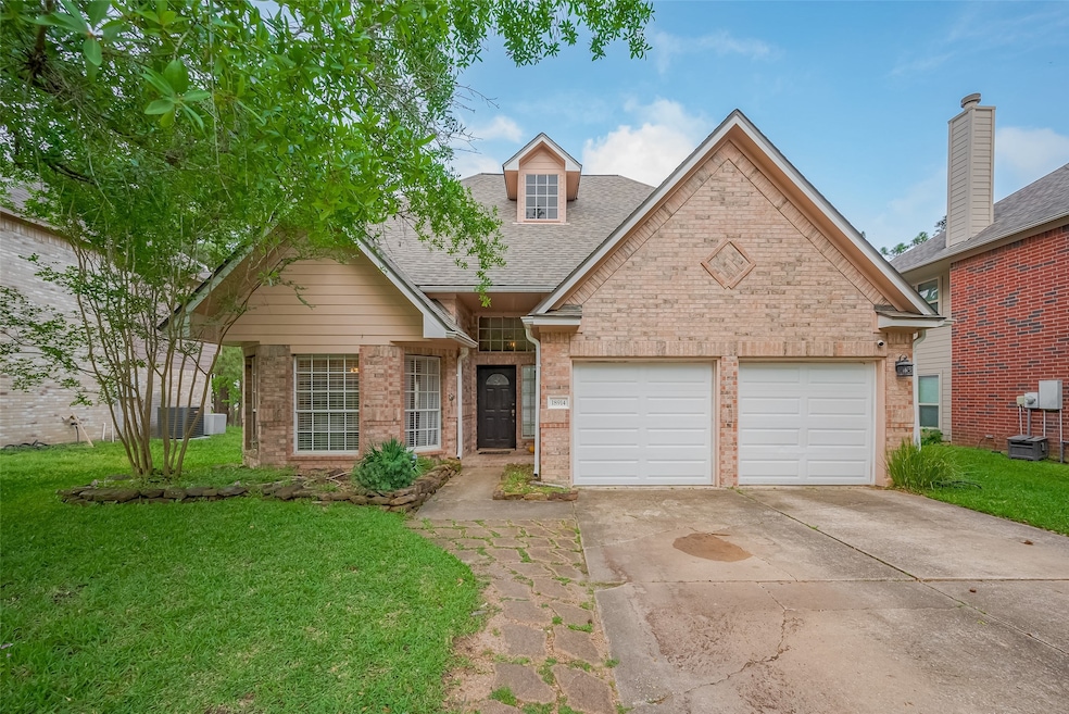 Welcome to 18914 Hikers Trail Drive. This beautiful and charming two-story waterfront home features a two-car garage and a welcoming front yard with mature trees. It is ideal for buyers seeking a cozy and inviting atmosphere.