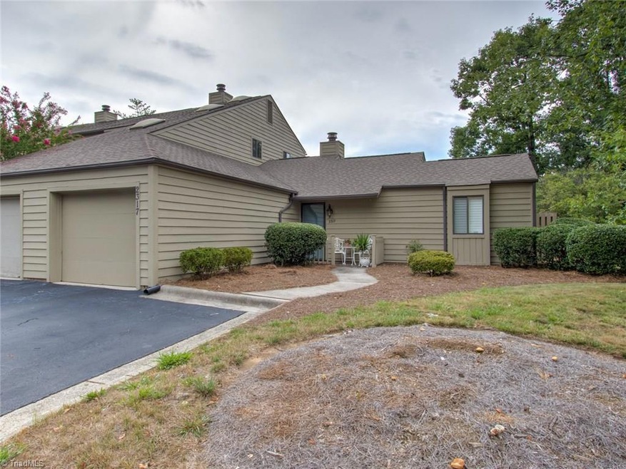 Well thought out one story floor plan with one car garage and additional parking space.