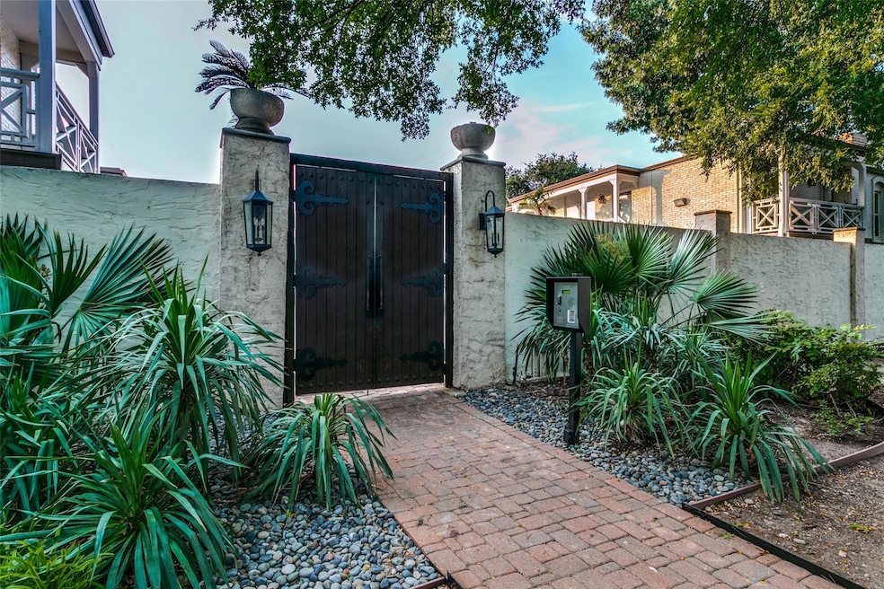 View of gate