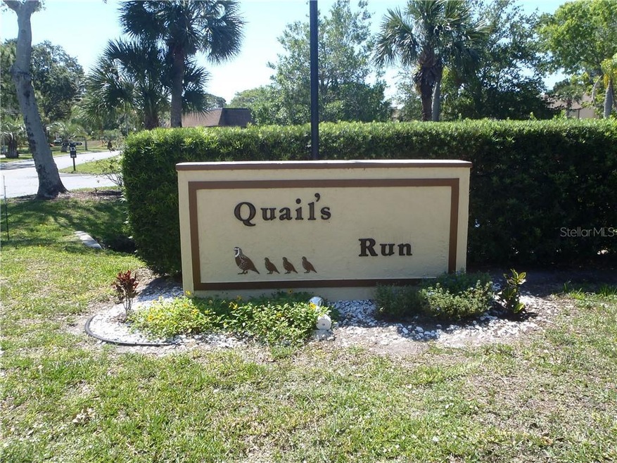 ENTRANCE TO QUAILS RUN A 55+ COMMUNITY