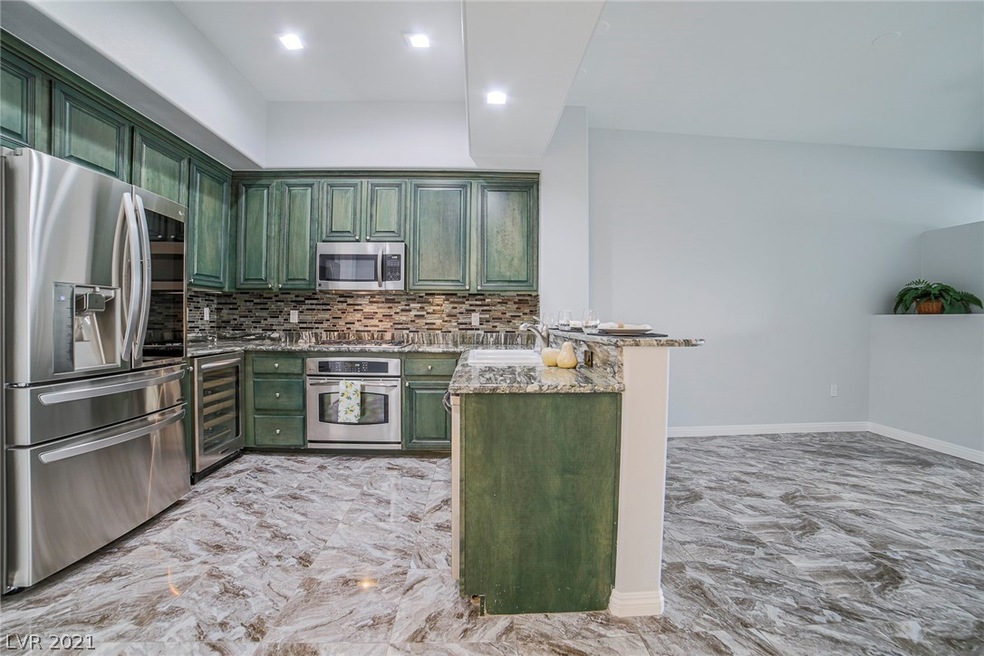 Spacious kitchen featuring numerous upgrades.