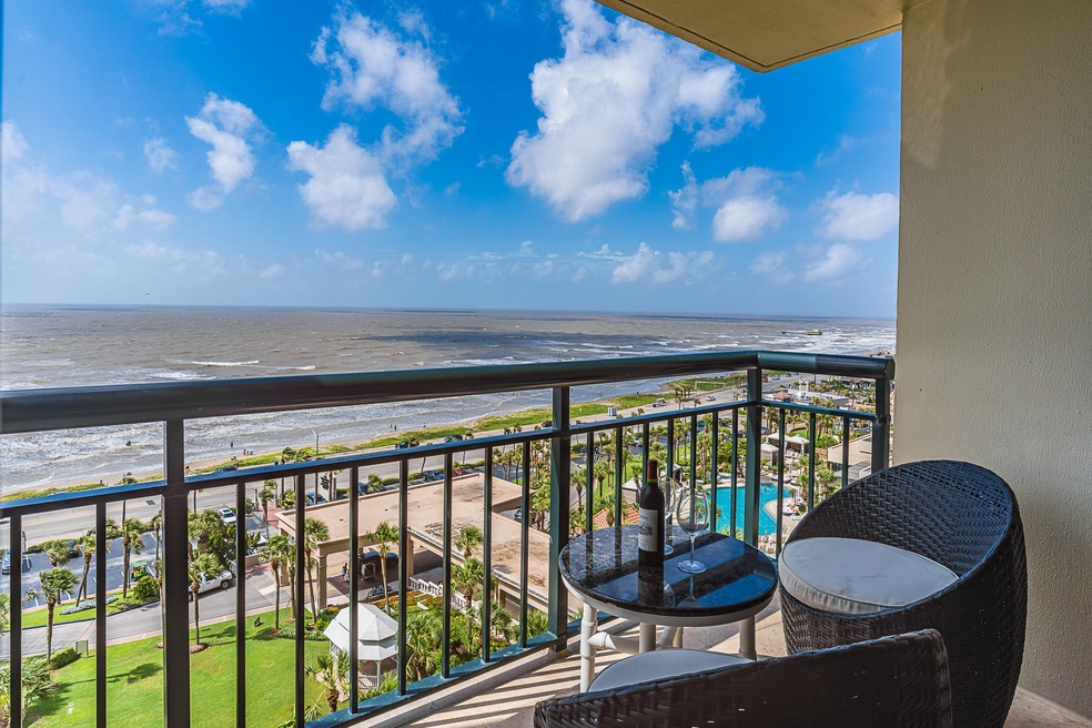 Your front row seat overlooking the the Gulf with