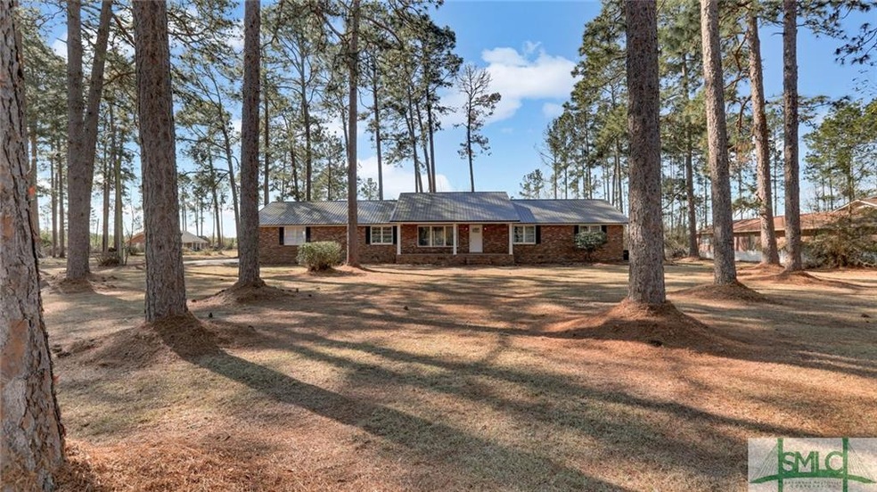 Property as viewed from the road.