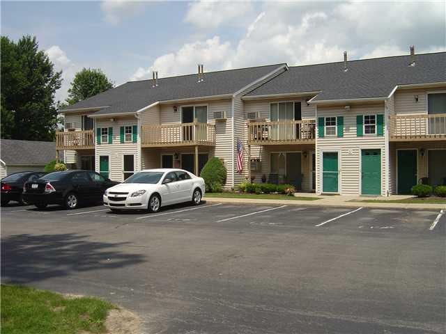 Exterior Front. 11 F Sunmist Square Rental.  Priva