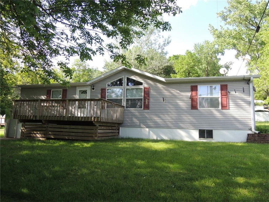HOUSE FRONT, DECK, BASEMENT ACCESS
