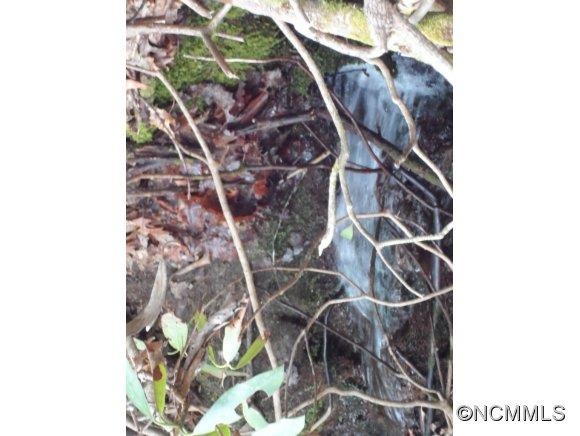 Waterfall on stream