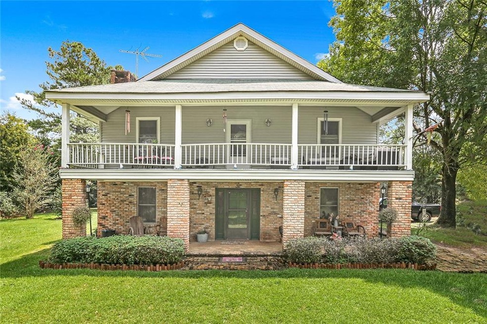 Brick and siding home on 20 acres.