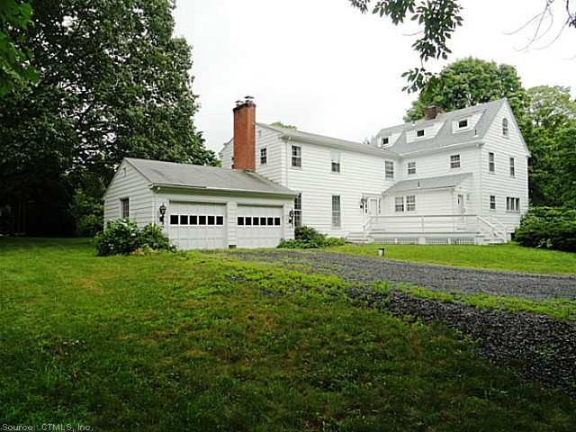 Exterior Back. North Side