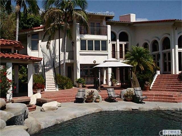 Back views of house