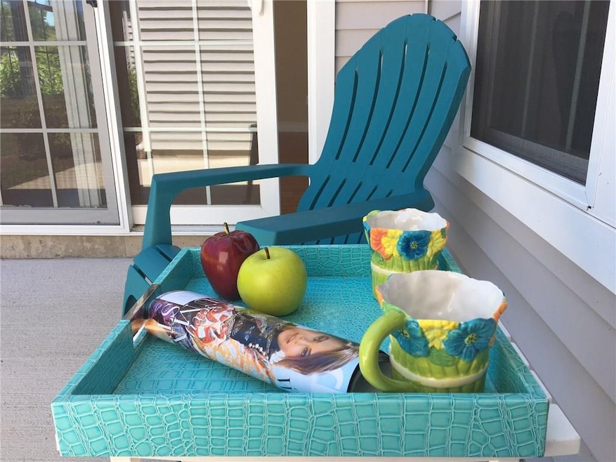 Lattes warm every morning hereTea and fruit warm each morning sitting on your private patio.