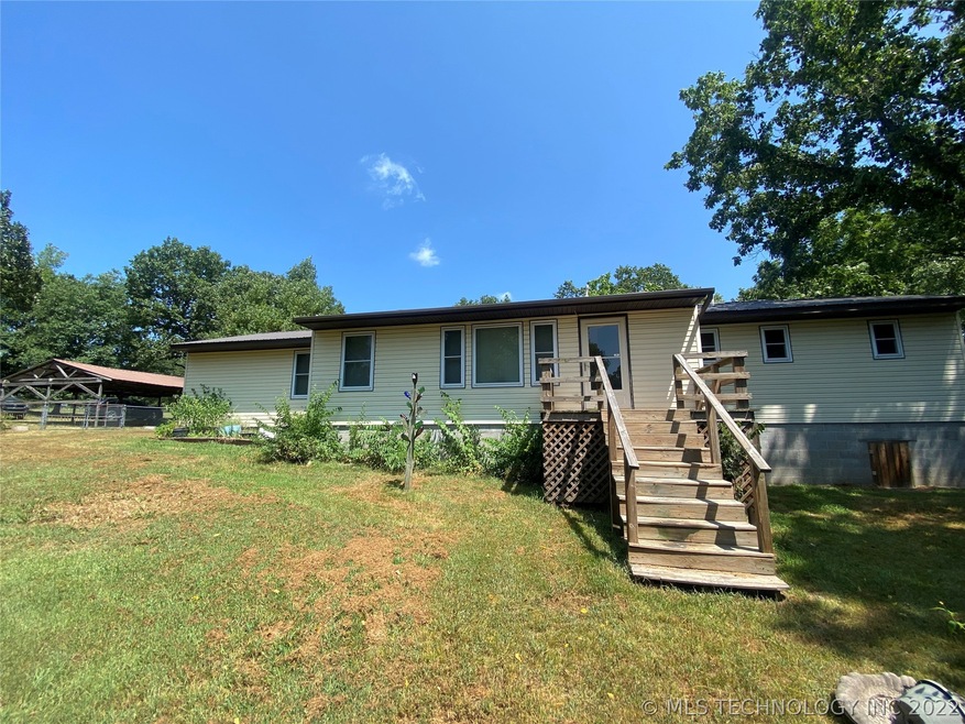 The Front of the house facing away from the road a