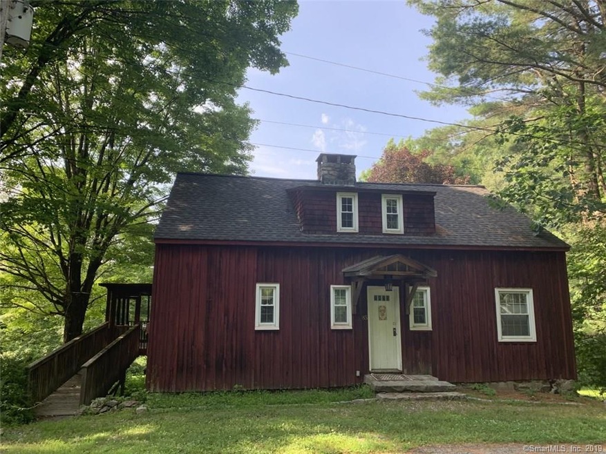Exterior Front of the cottage.