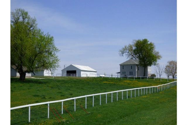 Exterior Front. 7 acres ready for horses