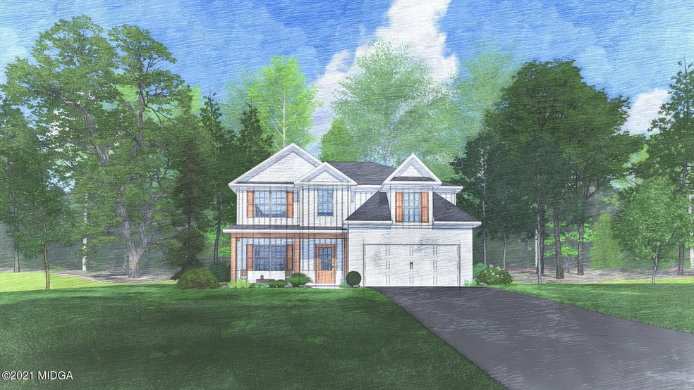 The Camden B Home Plan by Hughston Homes