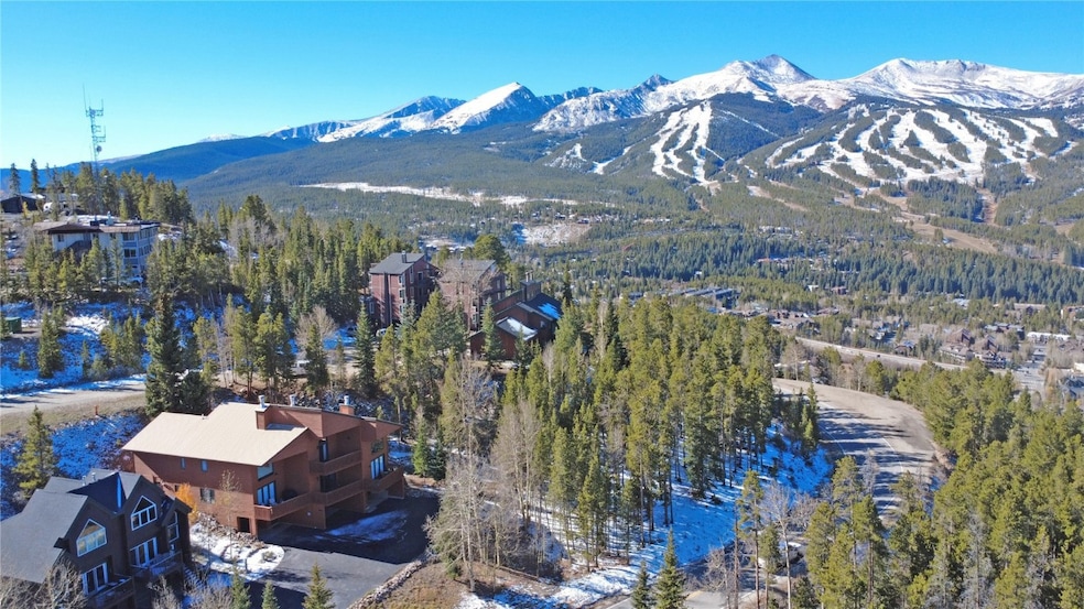 View of townhome with Breckenridge ski resort.