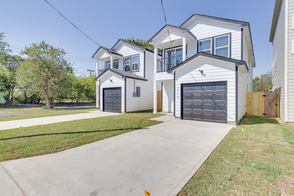 Situated right next to another brand new home, thi