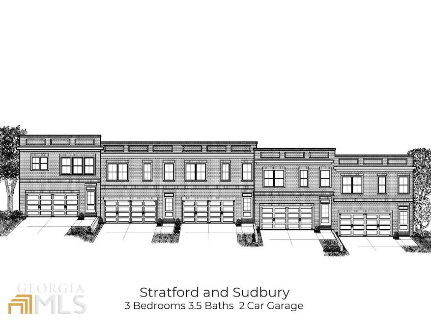 The Sratford Floor Plan Townhome At Gardendale In 