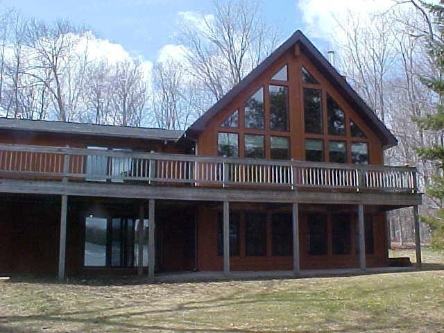 lake side of home