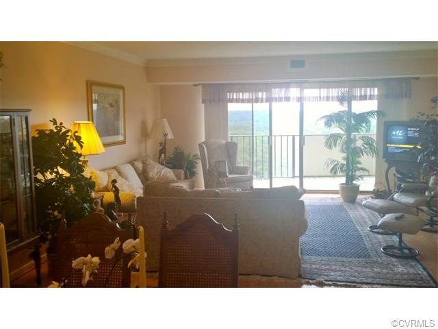 Beautiful view from the living room.