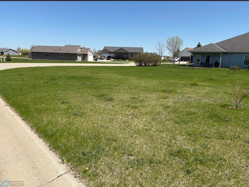 View from front of lot