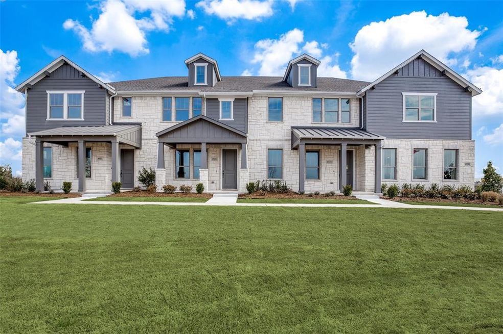 Beautiful new brick and stone Craftsman style life